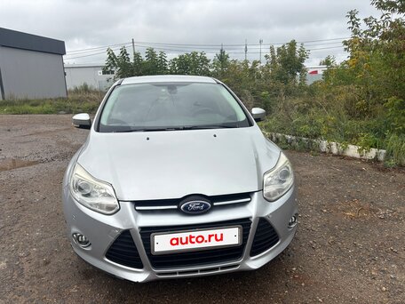 2012 Ford Focus III, серебристый, 590000 рублей, вид 1