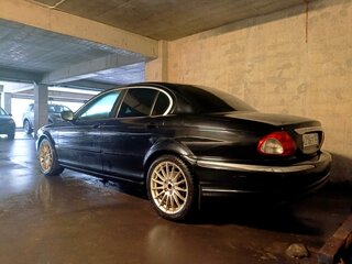 2007 Jaguar X-Type I, чёрный, 450000 рублей, вид 5