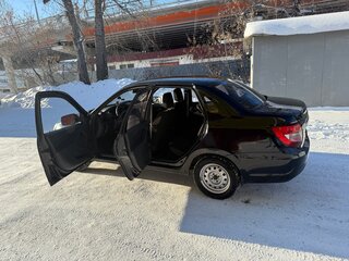 2013 Lada (ВАЗ) Granta I, чёрный, 300000 рублей, вид 5