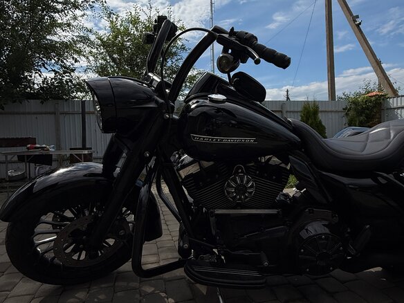 2014 Harley-Davidson Road King, чёрный, 1490000 рублей - вид 16