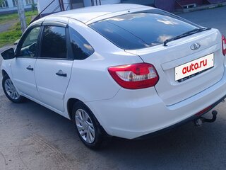 2017 Lada (ВАЗ) Granta I, белый, 515000 рублей, вид 3