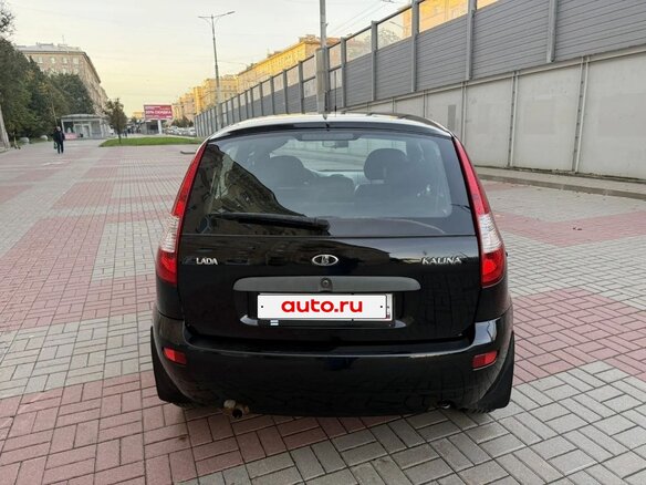 2012 Lada (ВАЗ) Kalina I, чёрный, 380000 рублей - вид 7