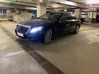 2014 Mercedes-Benz S-Класс 350 CDI BlueTEC Long 7G-TRONIC VI (W222, C217), чёрный, 2750000 рублей, вид 1