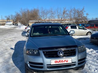 2004 Volkswagen Touareg I, голубой, 835000 рублей, вид 3
