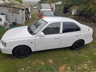 2006 Hyundai Accent ТагАЗ II, белый, 260000 рублей, вид 4