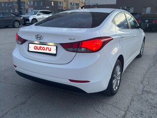 2013 Hyundai Elantra V (MD) Рестайлинг, белый, 1070000 рублей, вид 3
