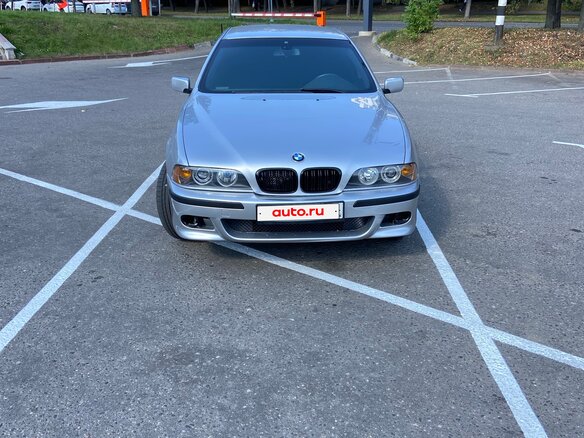 2003 BMW 5 серии 525i IV (E39) Рестайлинг, серебристый, 1000000 рублей