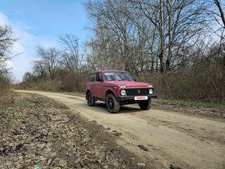 1993 Lada (ВАЗ) 2121 (4x4) I Рестайлинг, красный, 350000 рублей, вид 4