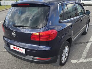 2013 Volkswagen Tiguan I Рестайлинг, синий, 1130000 рублей, вид 4