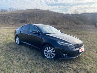 2014 Kia Optima III Рестайлинг, чёрный, 1400000 рублей, вид 3