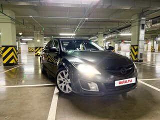 2008 Mazda 6 II (GH), чёрный, 1200000 рублей, вид 1
