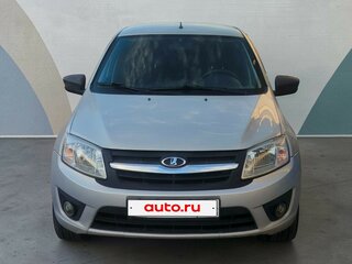 2014 Lada (ВАЗ) Granta I, серебристый, 370000 рублей, вид 2