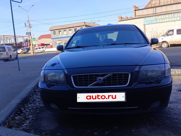 2004 Volvo S80 I Рестайлинг, чёрный, 650000 рублей - вид 2