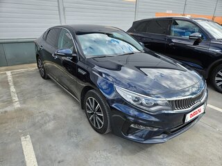 2019 Kia Optima IV Рестайлинг, синий, 2100000 рублей, вид 4