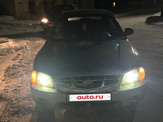 2000 Hyundai Accent II, жёлтый, 180000 рублей, вид 1
