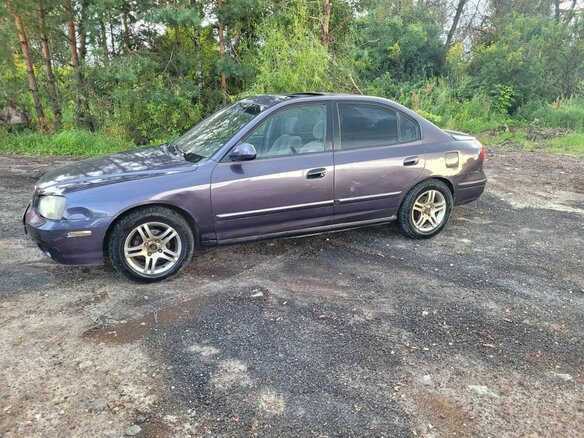 2002 Hyundai Elantra III (XD), фиолетовый - вид 8