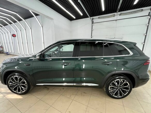 2026 Geely Monjaro (Xingyue L) I Рестайлинг 2 (China Market), зелёный - вид 3