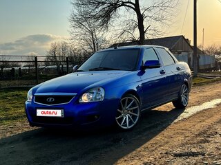 2017 Lada (ВАЗ) Priora I Рестайлинг, синий, 950000 рублей, вид 1