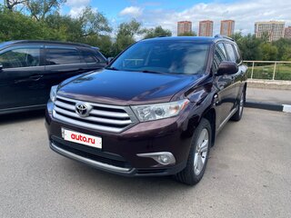 2013 Toyota Highlander II (XU40) Рестайлинг, пурпурный, 1900000 рублей, вид 1