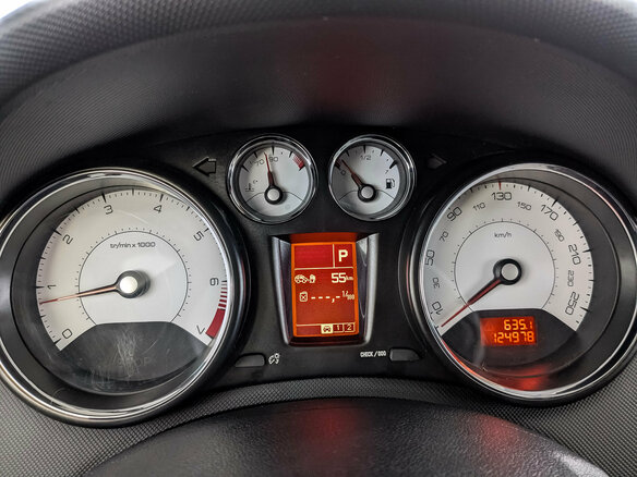 2012 Peugeot 308 I Рестайлинг, чёрный - вид 15