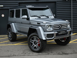 2016 Mercedes-Benz G-Класс 500 4x4 II (W463) Рестайлинг 4, серый, 23840000 рублей, вид 2