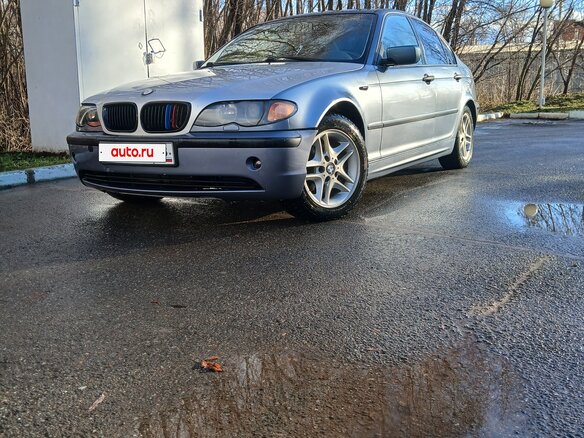 2004 BMW 3 серии 318i IV (E46) Рестайлинг, синий, 630000 рублей