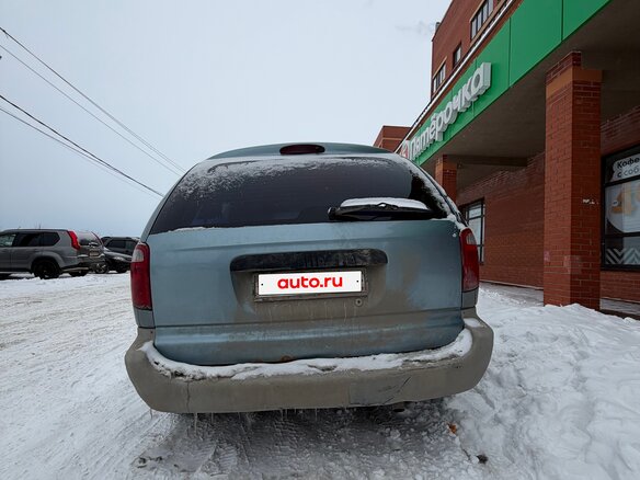 2004 Dodge Caravan 4-speed IV, голубой, 260000 рублей - вид 2