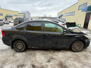 2008 Ford Focus II Рестайлинг, чёрный, 375000 рублей, вид 4