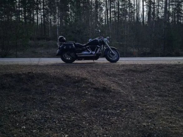2004 Yamaha XV 1700 Road Star, чёрный, 620000 рублей - вид 15