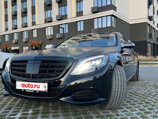 2016 Mercedes-Benz Maybach S-Класс 500 I (X222), чёрный, 4550000 рублей, вид 1