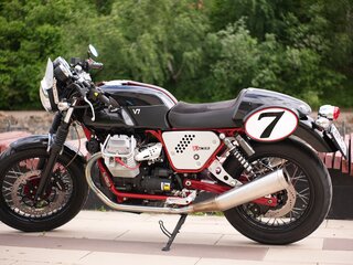 2011 Moto Guzzi V 7, чёрный, 385000 рублей, вид 1