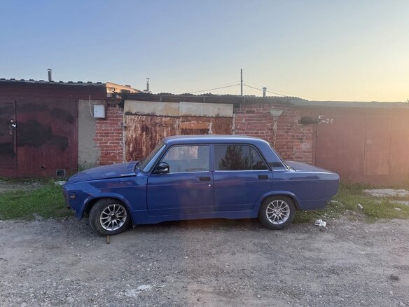2005 Lada (ВАЗ) 2107, синий, 60000 рублей - вид 9