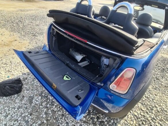 2005 Mini Cabrio Cooper I, синий, 780000 рублей - вид 19