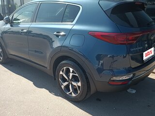 2019 Kia Sportage IV Рестайлинг, синий, 2280000 рублей, вид 3
