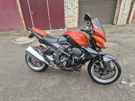 2009 Kawasaki Z 1000, оранжевый, 460000 рублей, вид 1