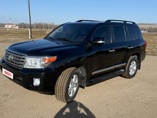 2014 Toyota Land Cruiser 200 Series Рестайлинг 1, чёрный, 3800000 рублей, вид 1