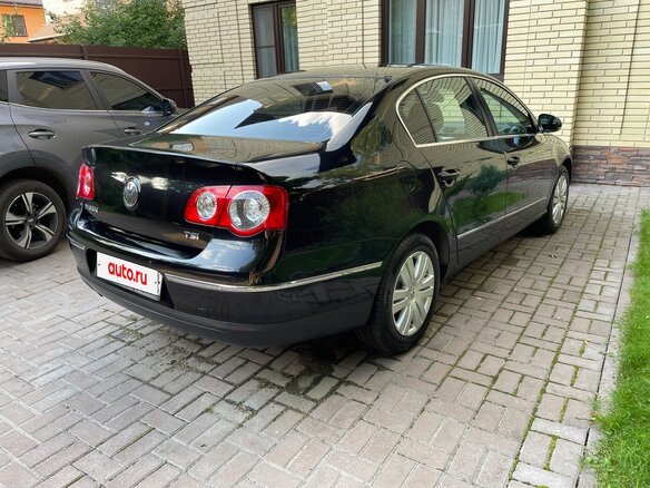 2010 Volkswagen Passat B6, чёрный, 950000 рублей - вид 6
