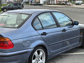 2000 BMW 3 серии 318i IV (E46), голубой, 450000 рублей, вид 3