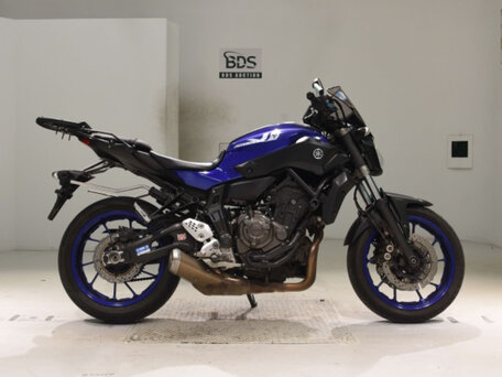 2017 Yamaha MT-07 (FZ-07), синий, 530000 рублей, вид 4