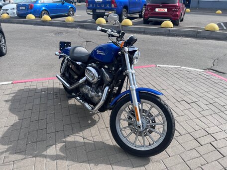 2007 Harley-Davidson Sportster 883, синий, 630000 рублей, вид 1