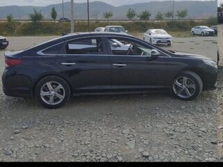 2018 Hyundai Sonata VII (LF) Рестайлинг, чёрный, 1800000 рублей, вид 5