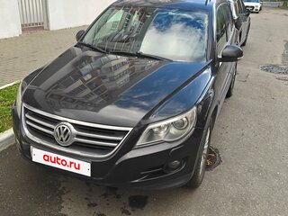 2009 Volkswagen Tiguan I, чёрный, 850000 рублей, вид 1