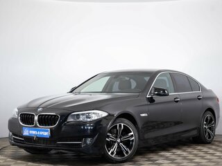 2012 BMW 5 серии 528i VI (F10/F11/F07), чёрный, 2129000 рублей, вид 3