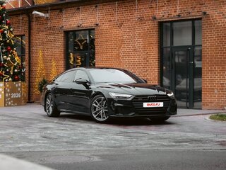 2021 Audi A7 55 TFSI II (4K), чёрный, 5790000 рублей, вид 2