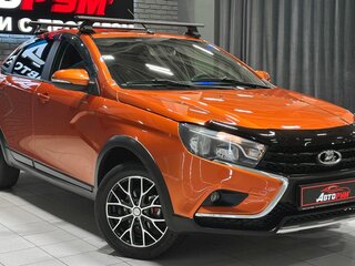 2019 Lada (ВАЗ) Vesta Cross I, оранжевый, 890000 рублей, вид 5