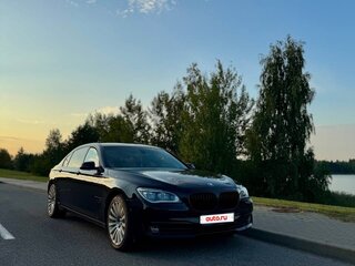 2013 BMW 7 серии Long 750Ld xDrive V (F01/F02/F04) Рестайлинг, чёрный, 2178142 рублей, вид 3