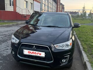 2012 Mitsubishi ASX I, чёрный, 1350000 рублей, вид 2