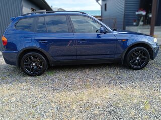 2006 BMW X3 25i I (E83), синий, 1190000 рублей, вид 2