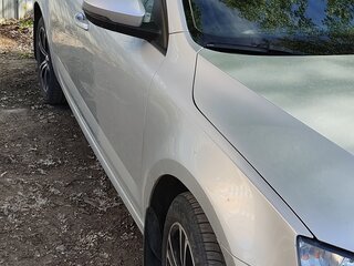 2013 Skoda Octavia II (A5) Рестайлинг, серебристый, 800000 рублей, вид 3