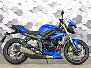 2013 Triumph Street Triple, синий, 599000 рублей, вид 3